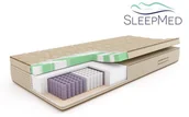 Materace - Sleepmed NATURA HYBRID PLUS 100x200 - miniaturka - grafika 1
