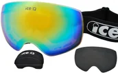 Gogle narciarskie - ICE-Q Gogle narciarskie z wymiennymi soczewkami Davos 2 - miniaturka - grafika 1