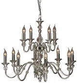 Lampy sufitowe - Interiors Żyrandol POLINA LX124P12N INTERIORS LX124P12N/INT/CUBI - miniaturka - grafika 1