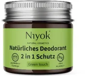Dezodoranty i antyperspiranty dla kobiet - Niyok Dezodorant i antyperspirant w kremie 2w1 GREEN TOUCH 247/5011 - miniaturka - grafika 1