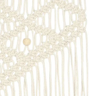 vidaXL Makrama ścienna, 40 x 80 cm, bawełniana - Dekoracje domu - miniaturka - grafika 5