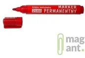 Przybory szkolne - D.RECT Marker 2160 ścięty permanentny czerwony ma 9270172 - miniaturka - grafika 1