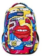 Plecaki szkolne i tornistry - Pilot Strigo Plecak Szkolny Sport Comic CS1 - miniaturka - grafika 1