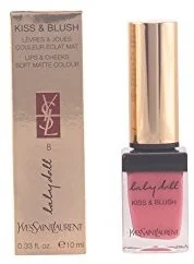 Yves Saint Laurent Kiss&Blush 08 Rouge Hedoniste 10ml - Szminki - miniaturka - grafika 3
