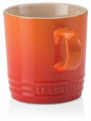 Akcesoria i części AGD - Le Creuset 70303200900099 kamionka kubek do cappuccino, 200 ml piecowa czerwień - miniaturka - grafika 1