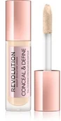 Korektory do twarzy - Makeup Revolution Conceal & Define korektor w płynie odcień C2,5 4 g - miniaturka - grafika 1
