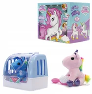 Maskotki i pluszaki - Jednorożec Maskotka Zwierzątko Zestaw Do Czesania - miniaturka - grafika 1