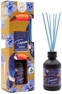 La Casa de los Aromas LA CASA DE LOS AROMAS SAFARI Patyczki Zapachowe, TOUCAN EXOTIC, 100 ml 8428390049713 - Zapachy do domu La Casa de los Aromas LA CASA DE LOS AROMAS SAFARI Patyczki Zapachowe, TOUCAN EXOTIC, 100 ml 8428390049713 - Zapachy do domu - miniaturka - grafika 2