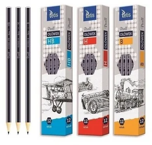 Tetis ołówek drewniany PIXELL B2 KV060-B2 - Ołówki - miniaturka - grafika 3