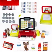 Zabawy w naśladowanie dorosłych - LT50 Kasa Sklepowa Fiskalna Zabawkowa Dla Dzieci - miniaturka - grafika 1
