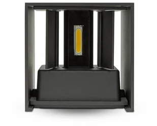 v-tac Kinkiet Ścienny V-TAC 12W LED Góra/Dół Regulowany Chip BRIDGELUX Biały Kwadrat IP65 VT-759-12 4000K 1100lm - Lampy ścienne - miniaturka - grafika 5