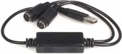 Kable komputerowe i do monitorów - StarTech Adapter Usb Usb na PS/2 Czarny (USBPS2PC) - miniaturka - grafika 1
