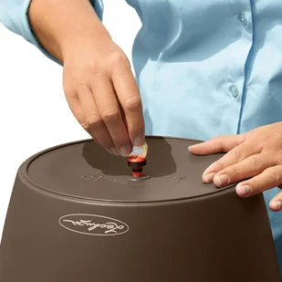 Lechuza Donica Classico Color 43 ALL-IN-ONE, muszkatołowa, 13243 - Donice - miniaturka - grafika 2