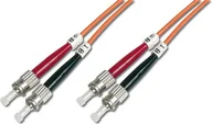 Kable miedziane - Digitus Fib Opt Patch Cord ST to ST DK-2511-05 - miniaturka - grafika 1
