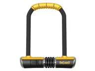 Zabezpieczenia do roweru - Onguard Zapięcie U-lock Bulldog Mini LS 8014C czarny-żółty / Typ zamka: na szyfr 8014 - miniaturka - grafika 1