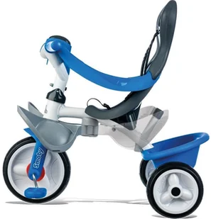 Smoby Baby Balade niebieski - Rowerki trójkołowe - miniaturka - grafika 3