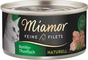 Miamor Feine Filets Naturelle filety mięsne smak tuńczyk bonito 80g - Mokra karma dla kotów - miniaturka - grafika 3