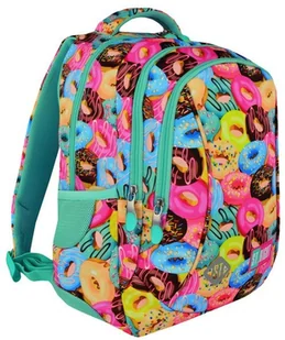 St. Majewski Plecak 3-komorowy Stright Donuts - Plecaki szkolne i tornistry - miniaturka - grafika 3