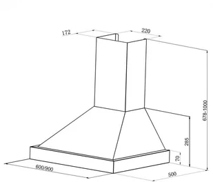 Klarstein Isabella 60 Czarny (CGCH3-BB6) - Okapy kuchenne - miniaturka - grafika 9
