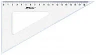 Linijki, ekierki - Leniar Ekierka 60/21cm tworzywo 10021 - miniaturka - grafika 1
