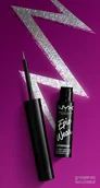 Eyelinery - NYX professional makeup Professional Makeup - Epic Wear Mettalic - Eye & Body Liquid Liner - Wodoodporny, metaliczny liner do oczu i ciała - 3,5 ml - 03 - SILVER METAL - miniaturka - grafika 1