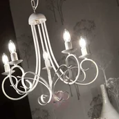 Lampy sufitowe - ONLI Żyrandol Pompei, 5-punktowy bez kloszy - miniaturka - grafika 1