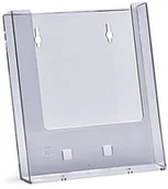 Akcesoria do reklamy - Stojak na ulotki A5 plexi odlewany do powieszenia W160 - miniaturka - grafika 1