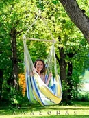 Fotele ogrodowe wiszące - Siedzisko BRASIL RELAX KOLIBRI, różnokolorowy, 130x100 cm - miniaturka - grafika 1