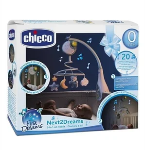 Chicco Karuzela next2dreams niebieska 007627-2 - Karuzele dla niemowląt - miniaturka - grafika 2