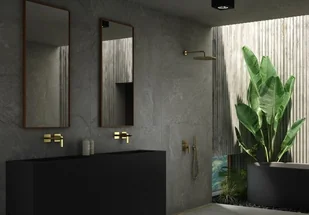 Kohlman Experience Gold bateria podtynkowa umywalkowa złoty połysk QW180EGD | - Baterie podtynkowe - miniaturka - grafika 3