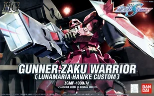 Bandai Figurka HG 1/144 GUNNER ZAKU WARRIOR LUNAMARIA HAWKE C GUN55467 - Figurki dla dzieci - miniaturka - grafika 2