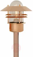 Lampy ogrodowe - Nordlux Słupek oświetleniowy BLOKHUS w kolorze miedzi - miniaturka - grafika 1