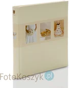 Albumy fotograficzne - Henzo Album Fiesta Krem (tradycyjny 60 białych stron) - miniaturka - grafika 1