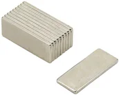 Magnesy - first4magnets 25 X 10 X 1,5 MM grube magnesów neodymowych opakowanie 1 sztuki, f251015 N42  10 - miniaturka - grafika 1