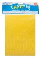 Baker Ross Baker Ross, cyferki z pianki, samoprzylepne, 740 sztuk, mix kolorów - Tablice i flipcharty - miniaturka - grafika 3