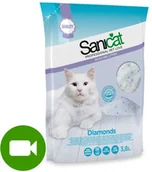 Żwirek dla kotów - SANICAT SANICAT Professional Fresh żwirek silikonowy 3.8 L - miniaturka - grafika 1