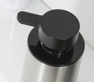 Tiger Colar Dozownik na mydło w płynie stojący stal szczotkowana 13135.3.09.46 - Wieszaki łazienkowe - miniaturka - grafika 3