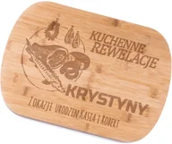 Deski do krojenia - Murrano Bambusowa Deska do Krojenia z Grawerem Kuchenne Rewolucje DSK-BMB1-001 - miniaturka - grafika 1