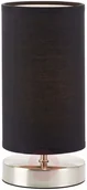 Lampy stojące - Brilliant Lampa stołowa Clarie z czarnym tekstylnym kloszem - miniaturka - grafika 1