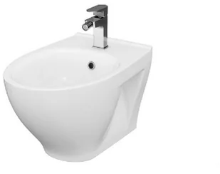 Cersanit Moduo Bidet podwieszany 52,5x35,5 cm biały K116-026 - Bidety - miniaturka - grafika 2