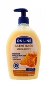 Mydła - On Line FORTE SWEEDEN Mydło w dozowniku Mleko & Miód 500ml - miniaturka - grafika 1