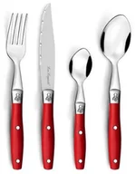 Zestawy sztućców - Amefa 24-częściowy zestaw sztućców Comptoir, czerwony - miniaturka - grafika 1