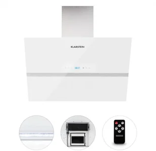 Klarstein Aurea VII 90 Biały (CGCH2_AureaSet_90_WH) - Okapy kuchenne - miniaturka - grafika 5