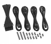 Kable komputerowe i do monitorów - CableMod ModMesh Cable Extension Kit 8+8 Czarne - miniaturka - grafika 1