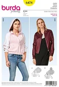 Ubranka dla psów - Burda burda 6478 wzór kurtki i Blouson cięcia (damski, rozm. 32$37 44) Level 3 średnia B6478 - miniaturka - grafika 1