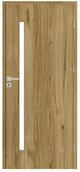 Drzwi wewnętrzne - NAWADOOR Skrzydło drzwiowe pokojowe Mati dąb catania 60 prawe Nawadoor - miniaturka - grafika 1