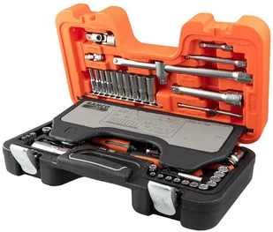 BAHCO Zestaw kluczy nasadowych S560 1/4 i 1/2, 56 elementów S560 - Zestawy narzędziowe - miniaturka - grafika 2