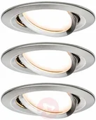 Oprawy, klosze i abażury - Paulmann 3 szt.spot Nova Coin okrągły, żelazo - miniaturka - grafika 1