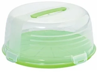 Pojemnik na ciasto okrągły zielony - Pudła i pojemniki do przechowywania - miniaturka - grafika 3