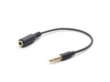 Kabel stereo GEMBIRD 3.5 mm miniJack M - 3.5 mm miniJack F, 0.18 m - Kable - miniaturka - grafika 5